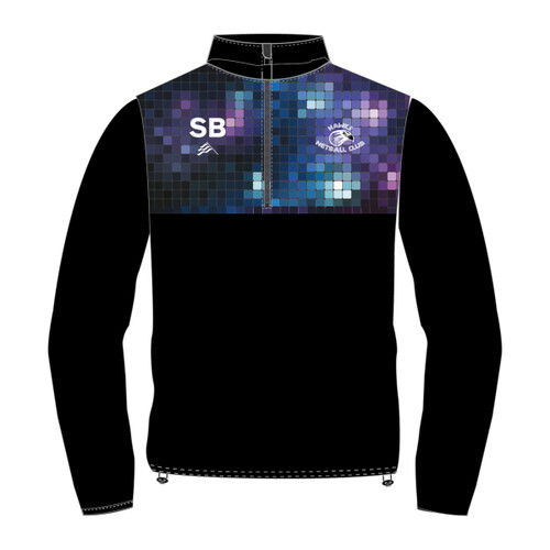 Hawks Netball Club 1/4 Zip Top – Adult Thumbnail